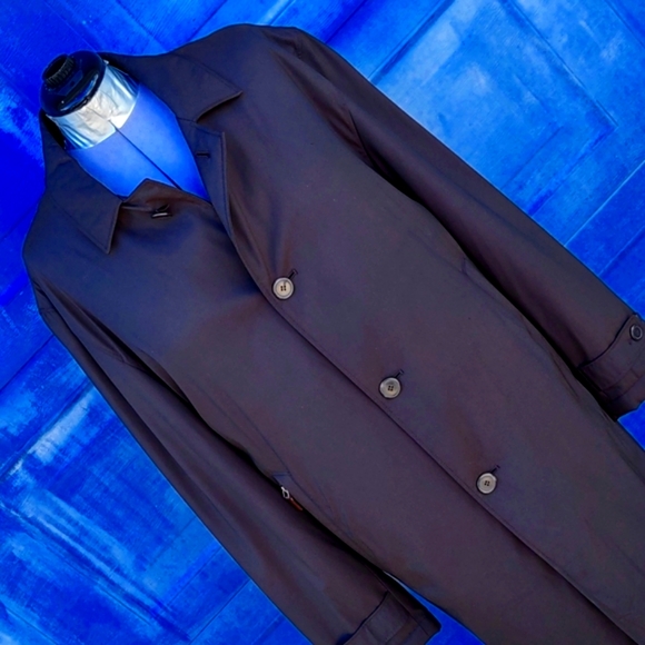 QUATTRO Men's Nylon Puffer Trench (Loaded) - Picture 9 of 16